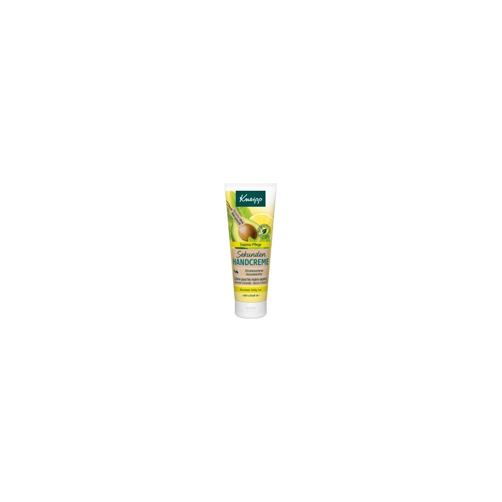 Kneipp Hand cream seconds lemon verbena & avocado butter, 75 ml