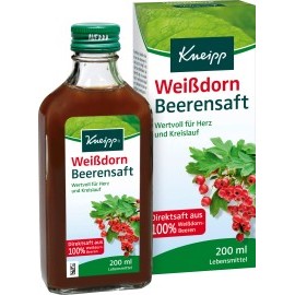 Kneipp Hawthorn berry juice for the heart and circulation, 200 ml
