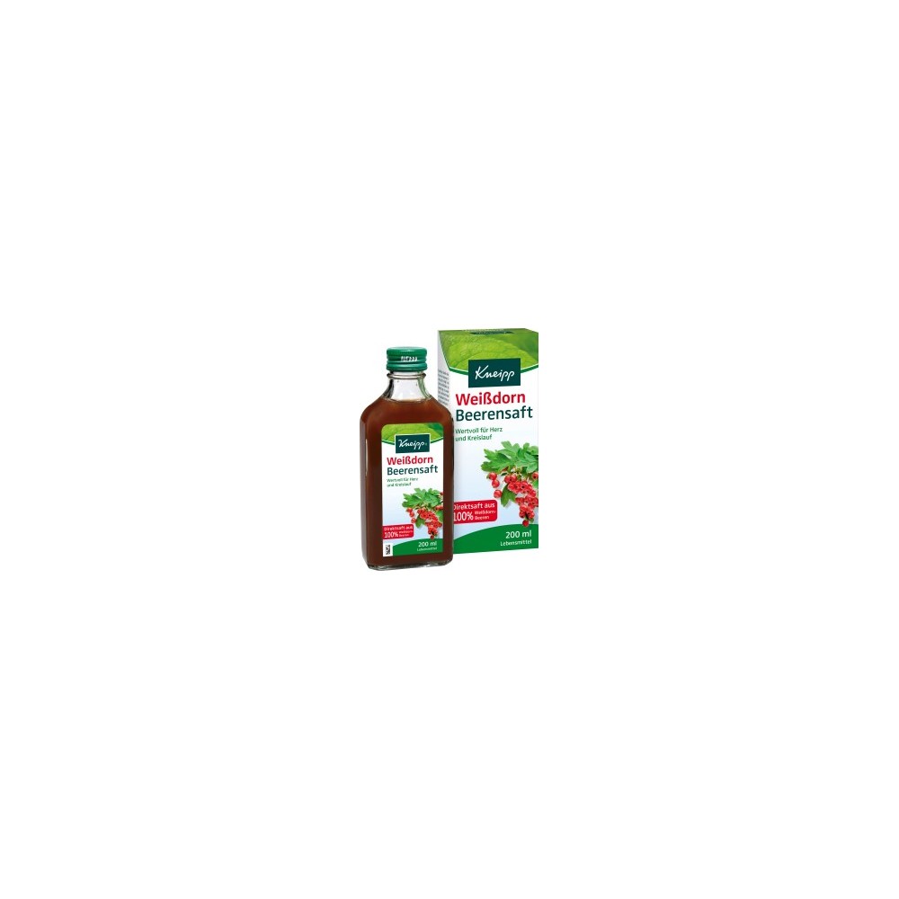 Kneipp Hawthorn berry juice for the heart and circulation, 200 ml