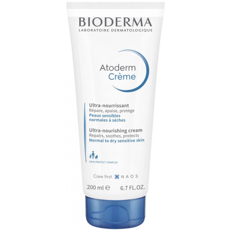 Bioderma, Atoderm, Repairing, Cream, For Face & Body, 200 ml
