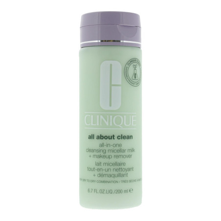 Clinique, All About Clean, Eliminates Impurities, Micellar Milk, 200 ml