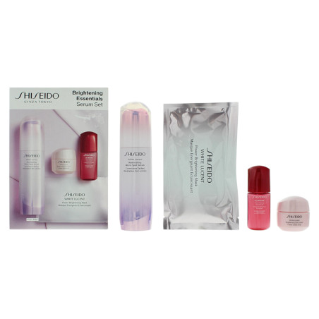 Set Shiseido: Brightening Essentials, Pigment-Correcting, Serum, For Face, 50 ml + Brightening Essentials, Hydrating, Serum, For