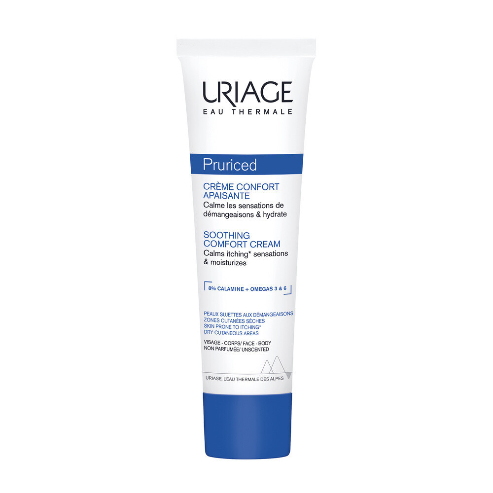 Uriage, Pruriced, Calming, Cream, For Face, 100 ml