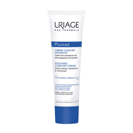 Uriage, Pruriced, Calming, Cream, For Face, 100 ml