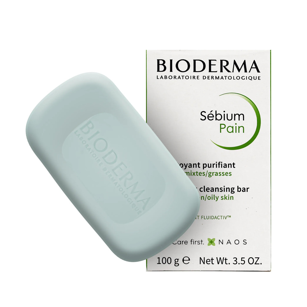 Bioderma Sébium Purifying Cleansing Bar 100g