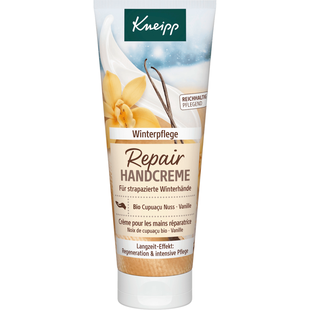 Kneipp Hand cream repair winter care, cupuaco nut & vanilla 75 ml / 2.54 fl oz