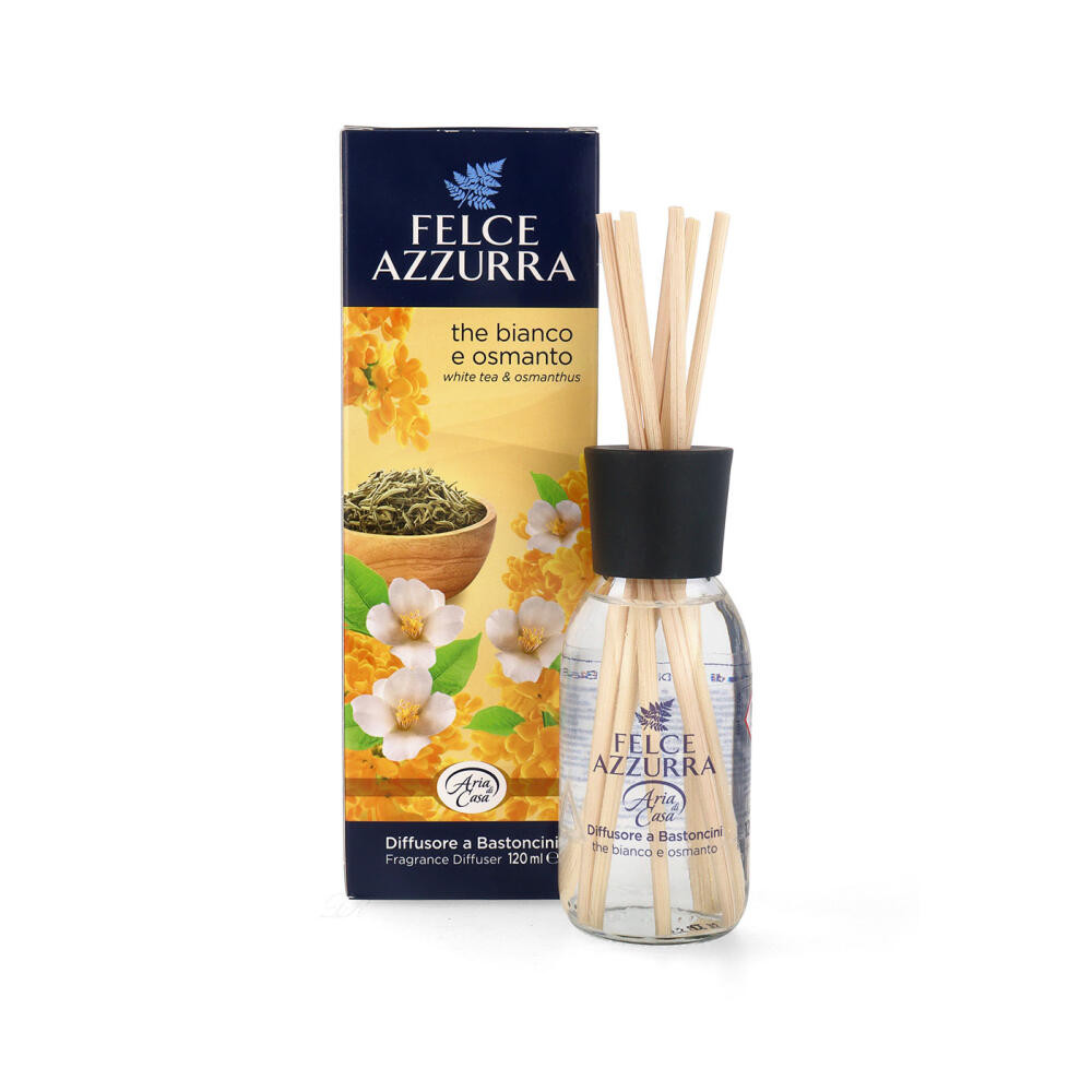Felce Azzurra Duftdiffusor Weißer Tee & Osmanthus 120 ml