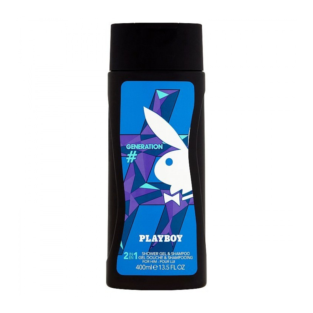 Playboy Generation For Him Duschgel & Shampoo 400 ml
