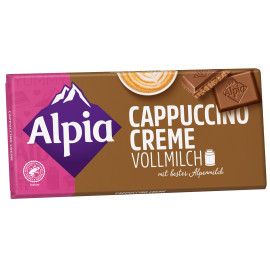 Alpia Cappuccino Creme Vollmilch Schokolade 100 g
