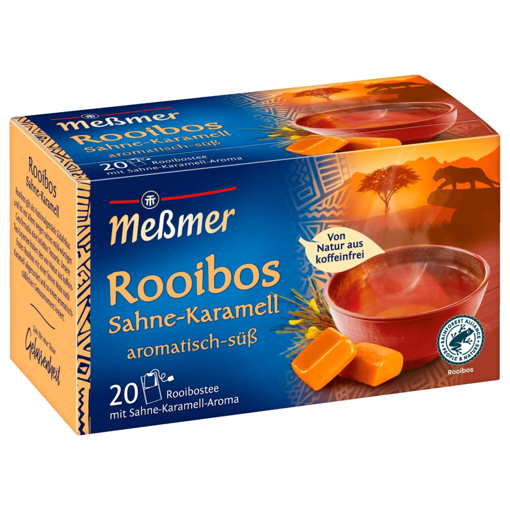 Messmer Rooibos Sahne-Karamell 20 Teebeutel