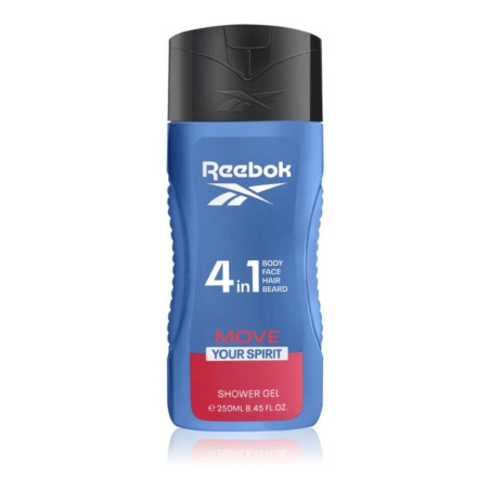 Reebok Move Your Spirit 4in1 Duschgel 250 ml