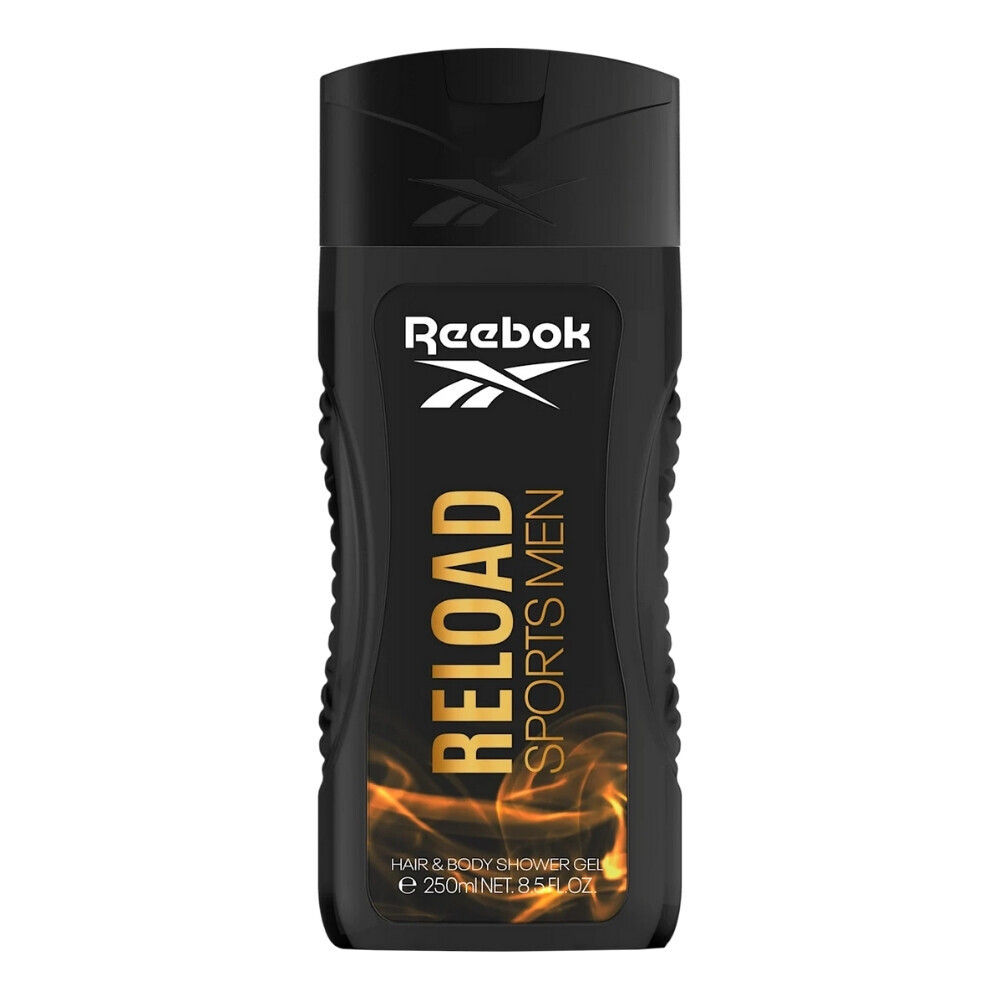 Reebok Reload Sports Men Haar und Körper Duschgel 250 ml