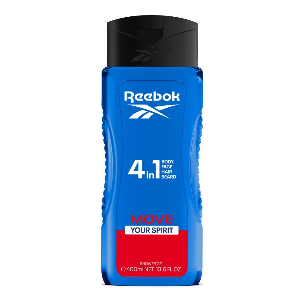 Reebok Move Your Spirit 4in1 Duschgel 400 ml