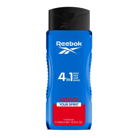 Reebok Move Your Spirit 4in1 Duschgel 400 ml