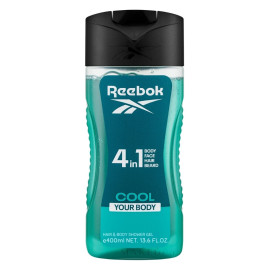 Reebok Cool Your Body 4in1 Haar und Körper Duschgel 400 ml