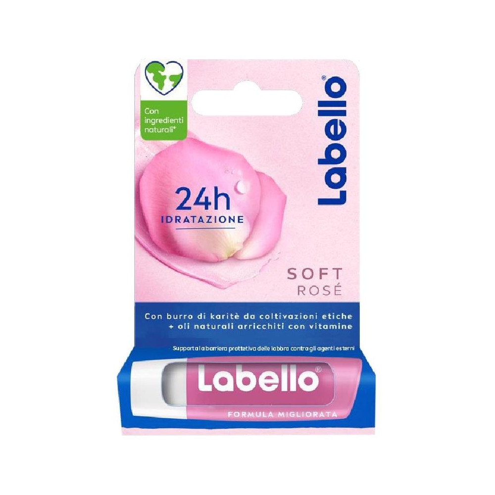 Labello Soft Rose Lippenbalsam 4,8 g
