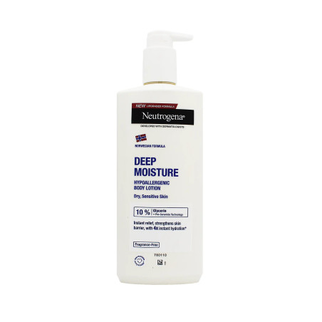 Neutrogena Deep Moisture Hypoallergenic Body Lotion 400ml