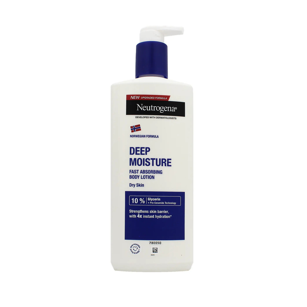 Neutrogena Deep Moisture Fast Absorbing Body Lotion 400ml