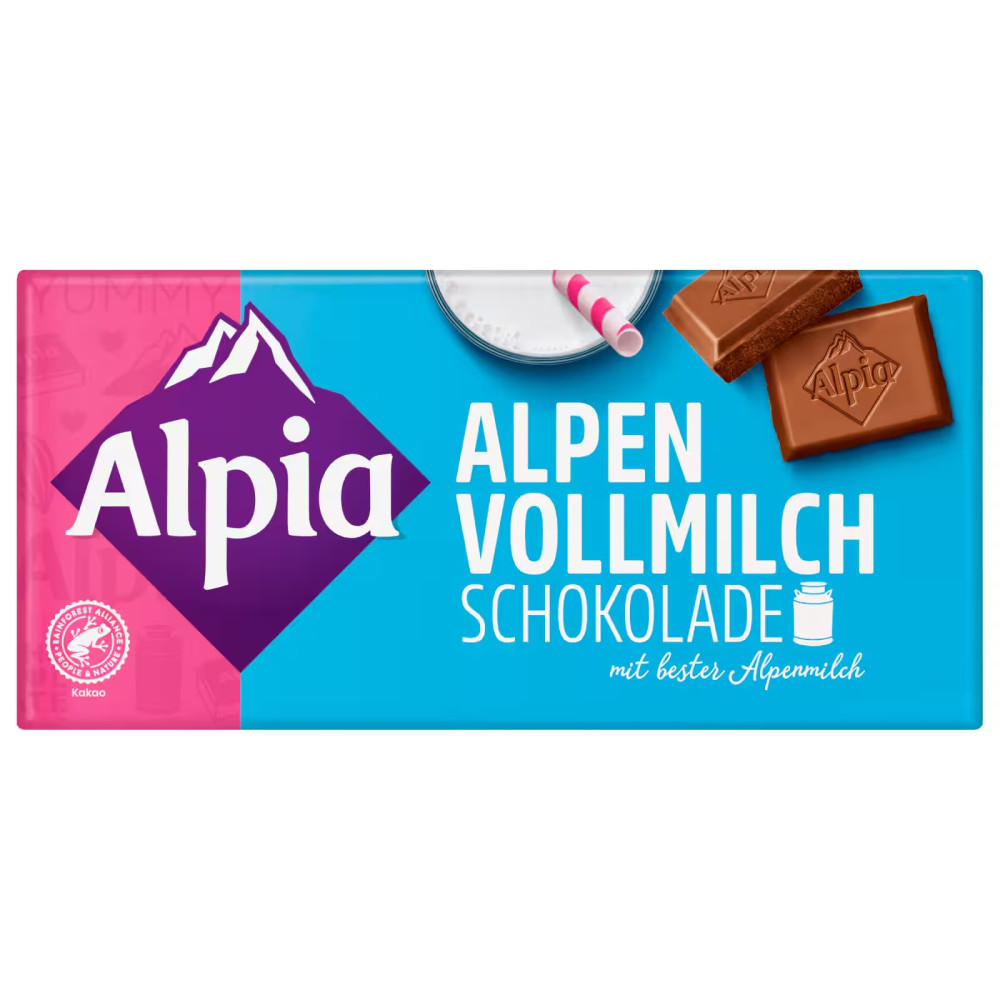 Alpia Alpenvollmilch Schokolade 100 g