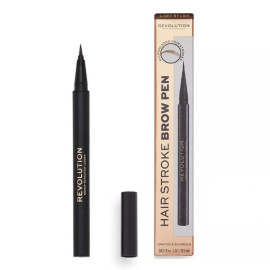 Makeup Revolution, Hair Stroke, Eyebrow Cream Pencil, Medium Brown, 0.5 g