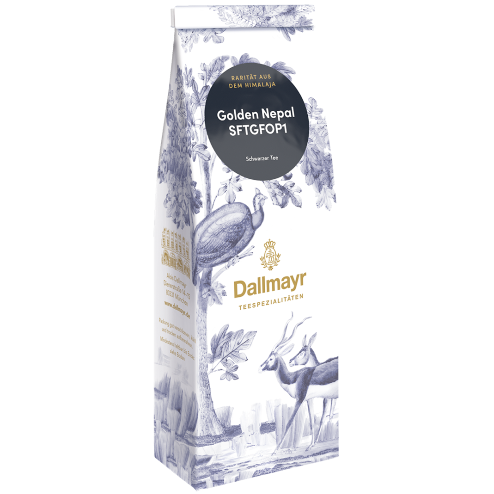 Dallmayr Golden Nepal SFTGFOP1 loose tea 100 g / 3.5 oz