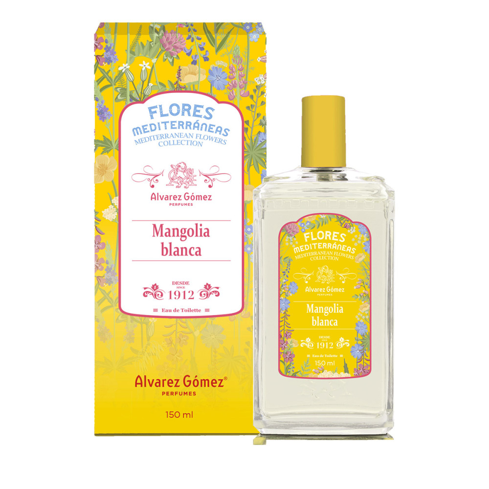 Alvarez Gómez Flores Mediterráneas Magnolia Blanca Eau de Toilette 150 ml