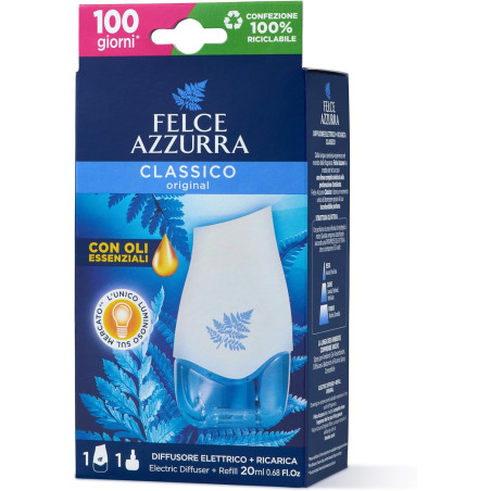 Felce Azzurra Classic Electric Diffuser + Refill 20 ml