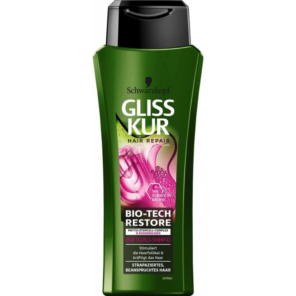 Schwarzkopf Gliss Kur Bio-Tech Restore Shampoo 250 ml