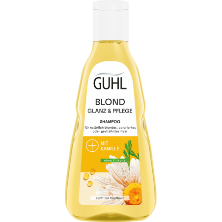 Guhl Shampoo for color brilliance and blonde fascination 250 ml / 8.45 fl oz