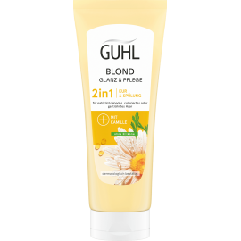 Guhl 2-in-1 Hair Treatment & Conditioner for Blondes - Shine & Care 200 ml / 6.76 fl oz
