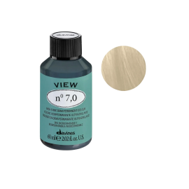 Davines, View, Demi-Permanent Hair Dye, 7.0 , 60 ml