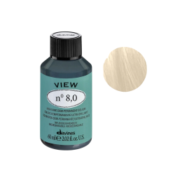 Davines, View, Demi-Permanent Hair Dye, 8.0 , 60 ml