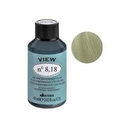 Davines, View, Demi-Permanent Hair Dye, 8.18 , 60 ml