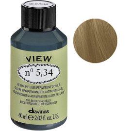 Davines, View, Demi-Permanent Hair Dye, 5.34 , 60 ml