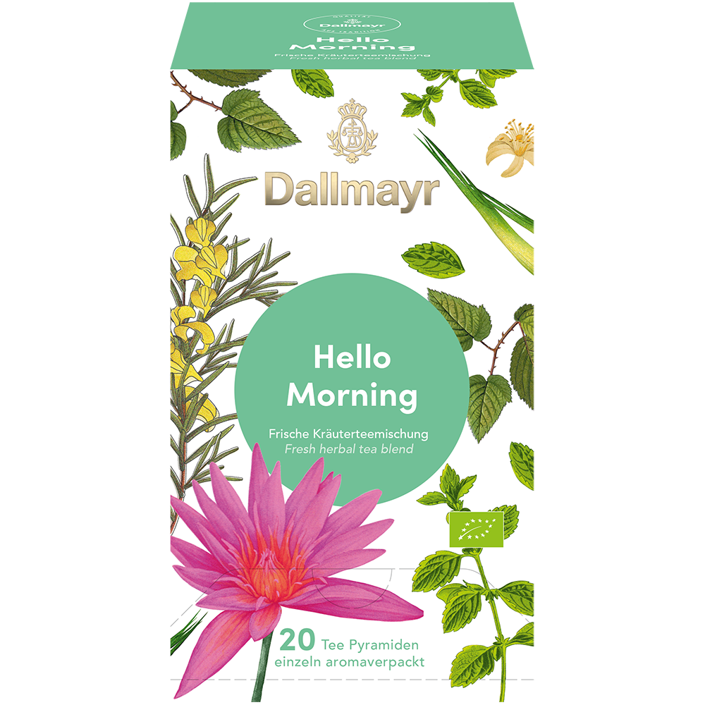Dallmayr Bio Hello Morning 20 pyramid bags