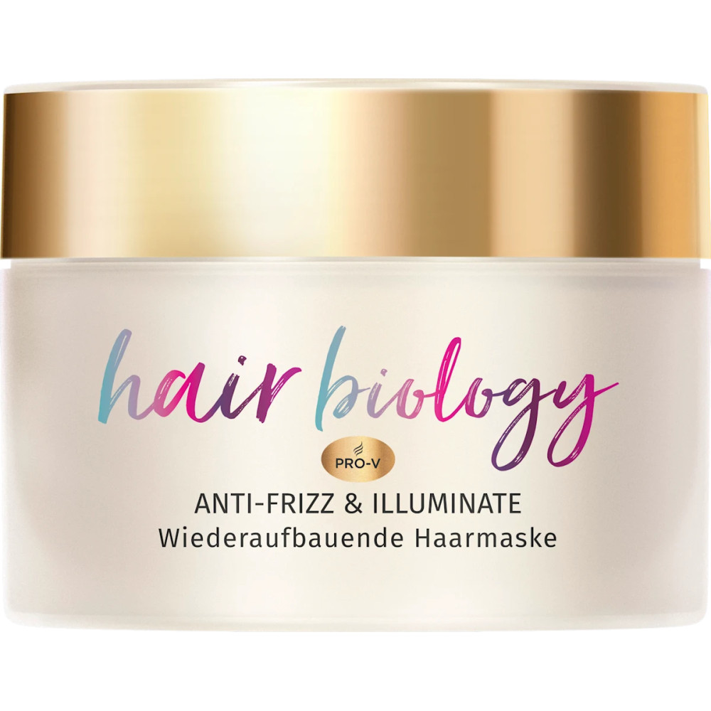 hair biology Anti-Frizz & Illuminate Haarmaske 160 ml