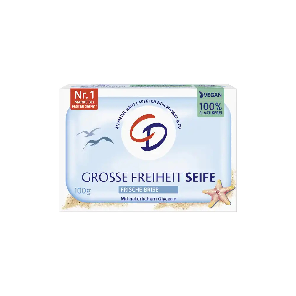CD Grosse Freiheit / Great Freedom Soap 100 g / 3.5 oz