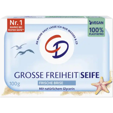 CD Grosse Freiheit / Great Freedom Soap 100 g / 3.5 oz