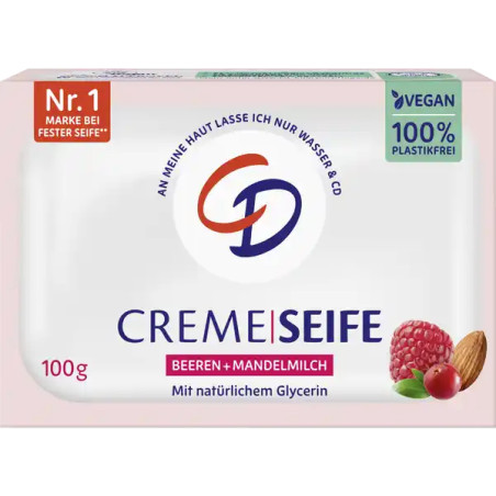 CD Cream Seife Berries & Almond Milk 100 g