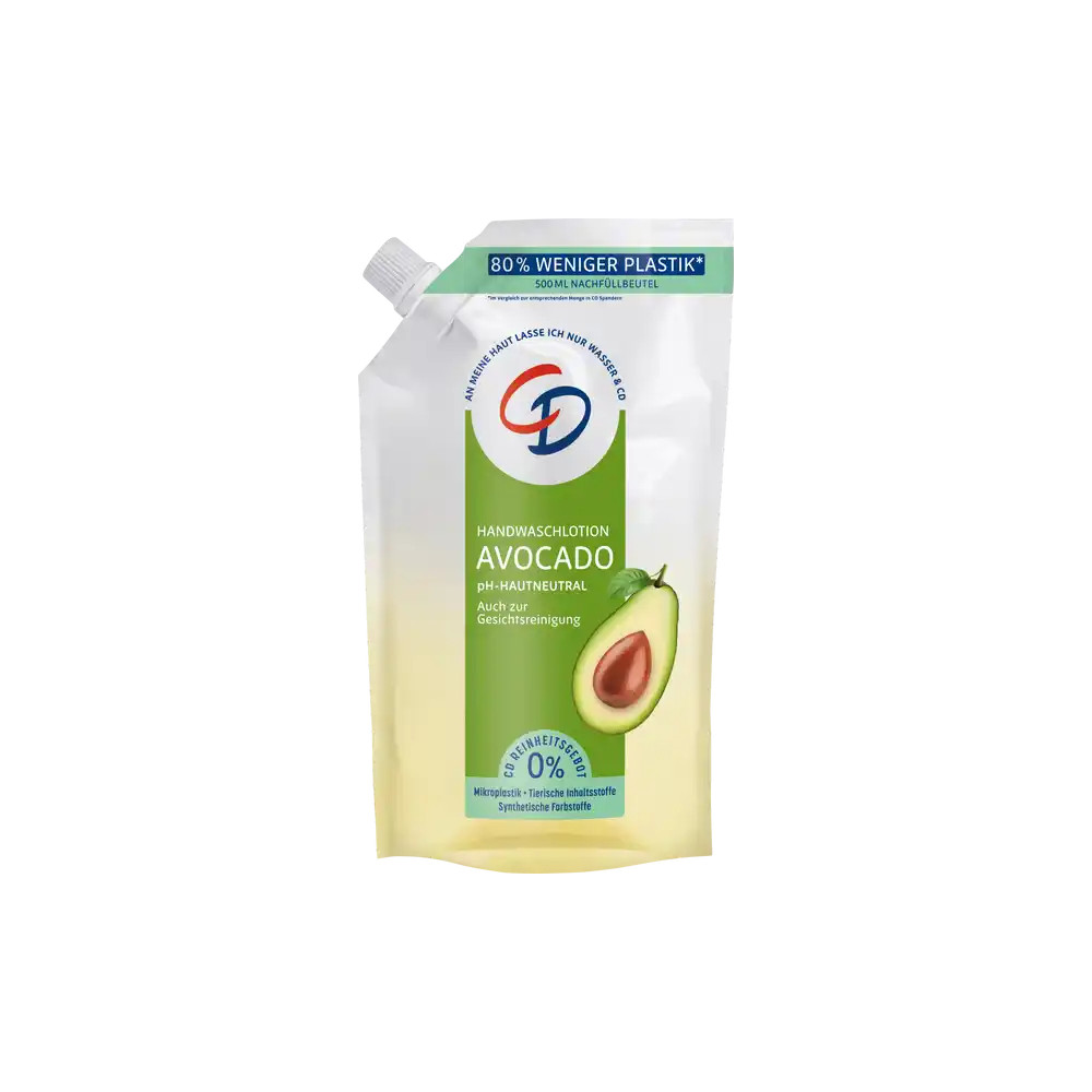 CD Avocado Hand Wash Lotion Refill Pouch 500 ml / 16.8 fl oz