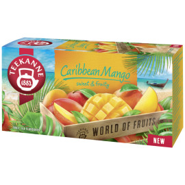 Teekanne Karibische Mango 20 Teebeutel
