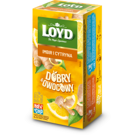 Loyd Good & Fruity Ginger and Lemon 20 Tea Bags