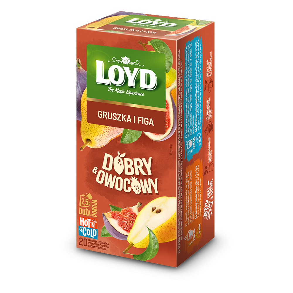 Loyd Good & Fruity Pear and Fig 20 Teebeutel