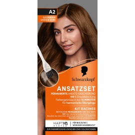 Schwarzkopf Ansatzset A2 Golden Brown
