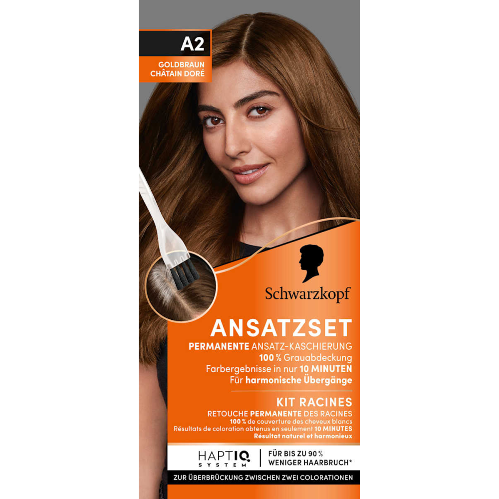 Schwarzkopf Ansatzset A2 Golden Brown