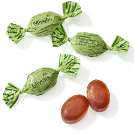 Mivolis Eucalyptus-Menthol Throat Lozenges, Sugar-Free, 75 g