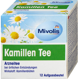 Mivolis Kamillen Tee 12 Teebeutel