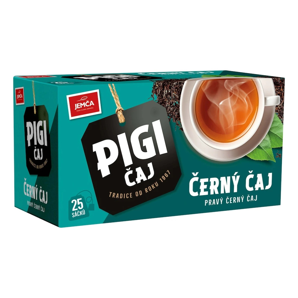 Jemca Pigi Schwarzer Tee 25 Teebeutel