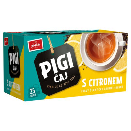 Jemca Pigi Zitronen Schwarztee 25 Teebeutel