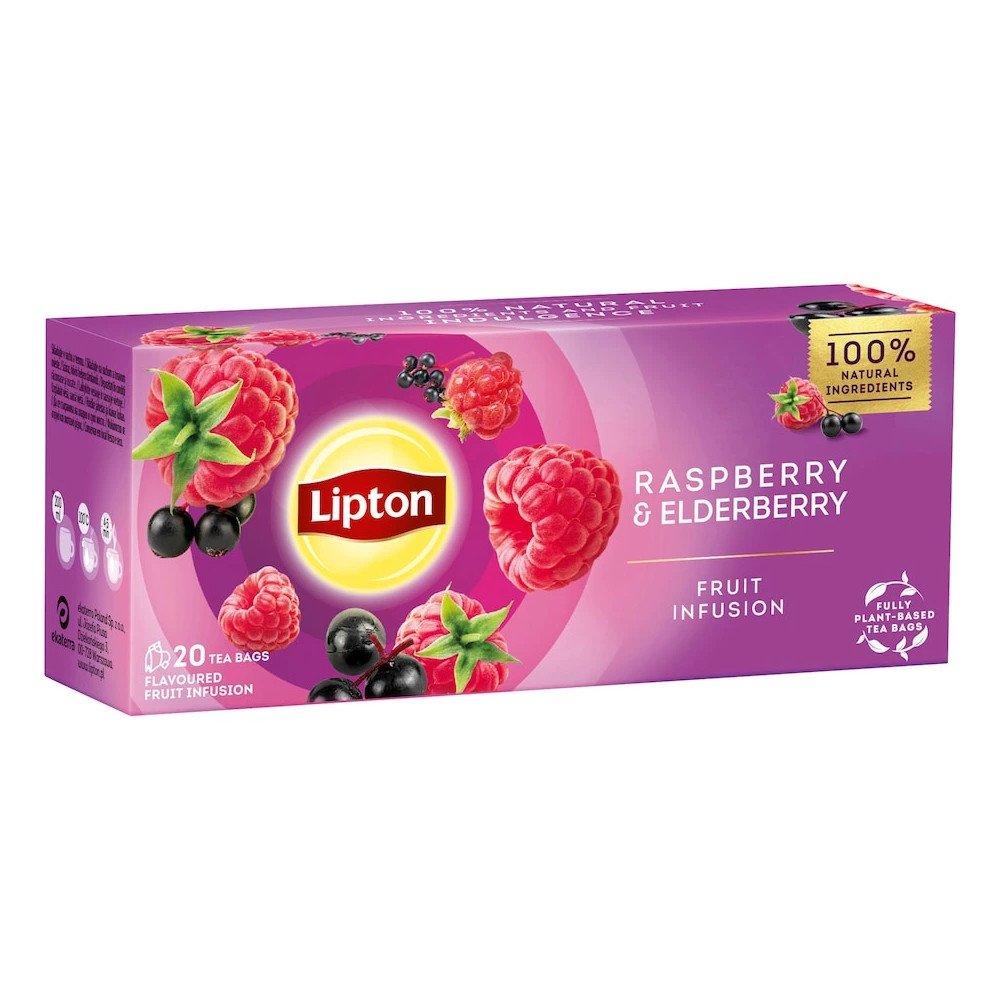 Lipton Raspberry & Elderberry Fruit Infusion